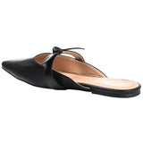 Journee Collection Womens Missie Slip On Square Toe Mules Flats Black 12M