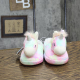 Cat & Jack Toddler Girls Magic Unicorn Slippers 88507590 Pink Multi S