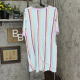 Comfort Code By Cuddl Duds Womens Soft and Light Sleepshirt Gown Multicolor 1X