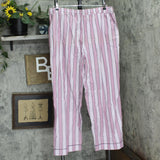 State Of Day Womens Printed Poplin Pajama Set Mauve Orchid Purple 2XL