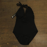 Gottex Womens Standard Elle Halter One Piece Swimsuit 22EL016 Black 40