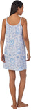 Lauren Ralph Lauren Womens V-Neck Short Nightgown 167ea7871c15c8 Blue Floral XL