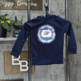 NBA Oklahoma City Thunder Girls Hooded Sweatshirt 1665e990f44681 Blue XS