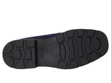 Clarks Suede Lauryl Step Loafer 26184351 Navy Blue 10W