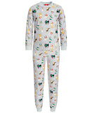 Family Pajamas Girls Boys Holiday Dogs & Cats Family Pajama Set Gray XS (4/5)