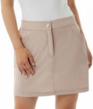 32 Degrees Cool Womens Lightweight Tech Skort 1745837 Beige Brown S