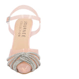 Journee Collection Comfort Foam High Heel Pointed Toe Pumps Nude Light Pink 9M