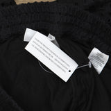 WynneLayers Women's Lined Eyelet Pull On Crop Pants 694646 Black S