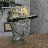 OC Mens Vintage Keystone Pump and Power Snapback Baseball Hat Brown Camo OS