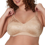 Playtex Womens 18 Hour Ultimate Lift & Support Wireless Bra USNude Brown 46DDD