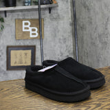 Stars Above Womens Amira Suede Clog Slippers 88498483 Black 5M