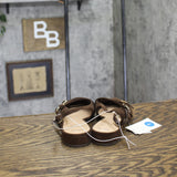 A New Day Womens Twiggy Multi Buckle Mini Heel Flats 94303757 Brown 7M