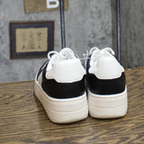 Wild Fable Womens Lola Lace-Up Sneakers with Memory Foam Insole Black 6.5M