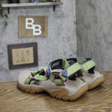 Teva 5 Universal Sport Adjustable Strappy Terrain Sandals Iguana Green Multi 10M