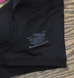 Olga Womens Easy Does It No Bulge Wireless Bra GM3911A Rich Black XL