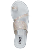 Inc International Concepts Women's Gianolo Jelly Sandals Crystal White 8M