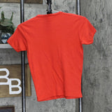 American Apparel Kids Girls Vintage Clif Bar Graphic T-Shirt Tee Red M