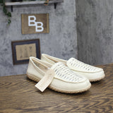 Baretraps Womens Origins Bridget Slip-On Boat Shoes OR10026 Off White 10M