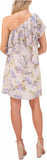 Cece Women's One Shoulder Baja Palm Dress 7022916