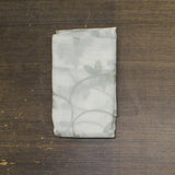 Regal Home Pocket Embroidered Sheer Single Curtain Panel Ivory Green Clay 50x63