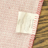 ZUZIFY Lurex Fuzzy Non-Slip Bathroom Toilet Rug Mat Red / Gold 20" x 23"