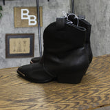 Universal Thread Womens Henley Ankle Western Boots 88375060 Black 7M