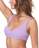 Andie Delray Pullover Scoop‑Neck Bikini Top AT378 Lively Purple S