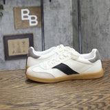 Universal Thread Low Top Lace-Up Sneakers Flat White Multi 7.5M