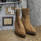 Universal Thread Womens Kinley Ankle Boots 88225814 Cognac Brown 7M