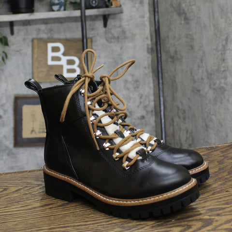A New Day Womens Leighton Hiking Boots 85973869 Black 6.5M