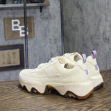 Sorel Impact II Wonder Lace Sneaker Sport Honey White / Euphoric Lilac 9M