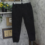 Armani Exchange Slim Fit Denim Drawstring Jogger Jeans Pants Black Wash 32
