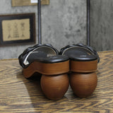 Inc International Concepts Heeled Zaleste Ball Slide Sandals Black Smooth 10M
