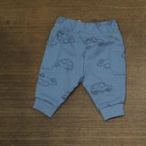 Carter's Baby Infant French Terry Jogger Pants Cars Blue Newborn