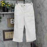 Style & Co Womens Wide Leg Khaki Workman's Pants 100110359