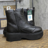 Wild Fable Womens Honor Ankle Combat Boots 94642925 Black 7.5M