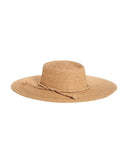 Hat Attack Raffia Floppy Sun Hat UPF 50 Wide Brim SHAC207 Natural Brown