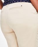 Tommy Hilfiger Womens Plus Size Hampton Chino Pants W7RK0035 Khaki Brown 24W
