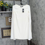 Lauren Ralph Lauren Womens Cape Georgette Cocktail Dress Cream Off White 4