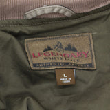 Legendary Whitetails Authentic Apparel Canvas Heavyweight Lined Jacket Brown L