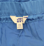 Joylab Womens Low-Rise Satin Tear Away Track Pants 94628908 Vibrant Blue XXL