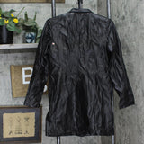 Cole Haan Womens Zip Snap Front Leather Moto Jacket 1677d3edbac498 Black S