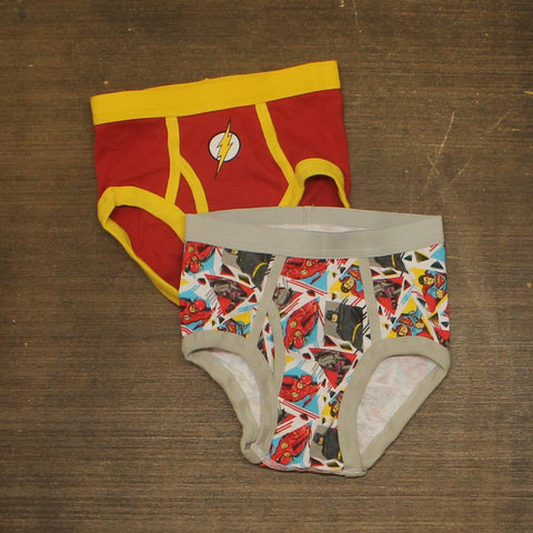 Marvel Lot of 2 Boys Superhero Briefs Underwear Gray / Red 6