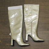 A New Day Womens Diva Stovepipe Tall Boots 90974902 Gold Yellow 7M