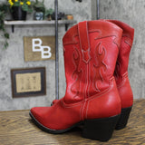 Wild Fable Women's Daytona Western Boots with Memory Foam Insole Red 9.5M