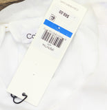 Calvin Klein Womens Sleeveless High Neck Suiting Blouse SFBTH79A White XL