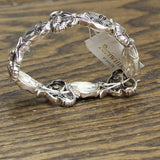 Periwinkle By Barlow Sand Dollar Starfish Beach Bracelet Silver Gray