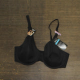 Bali Womens Sleek Support Smoothing Underwire T-Shirt Bra Black 38D