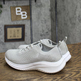S Sport By Skechers Womens Resse 2.0 Elastic Gore Sneakers Light Gray 7M
