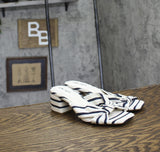 On 34th Womens Gaiaa Bow Block-Heel Sandals 10018687500 Navy Stripe Blue 6M